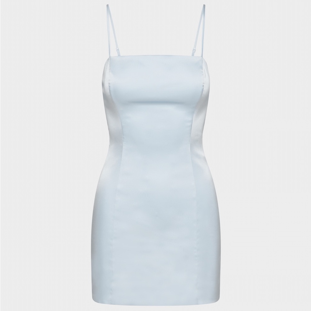 Sunday Best Ivory Satin Gown